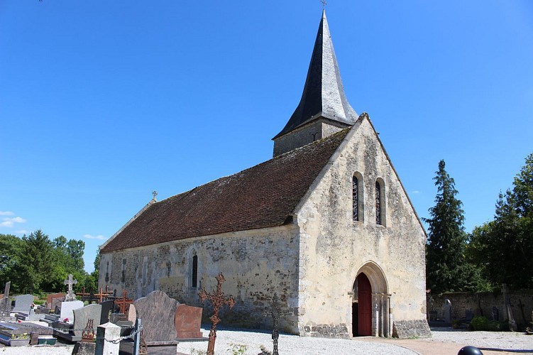 Écouché - Les chapelles via l'église Saint-Brice de Loucé