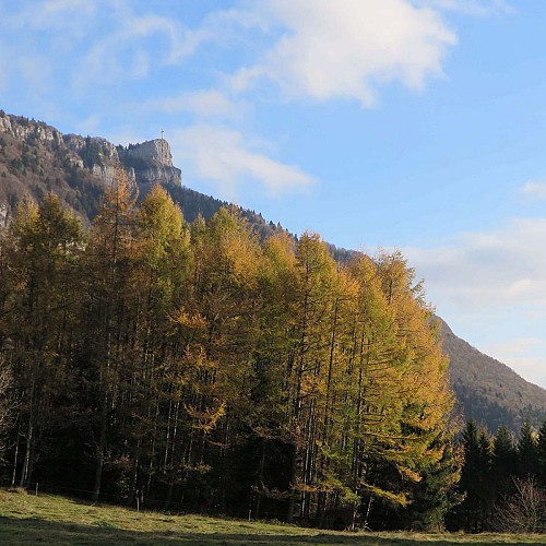 La Croix du Nivolet depuis Malpassant