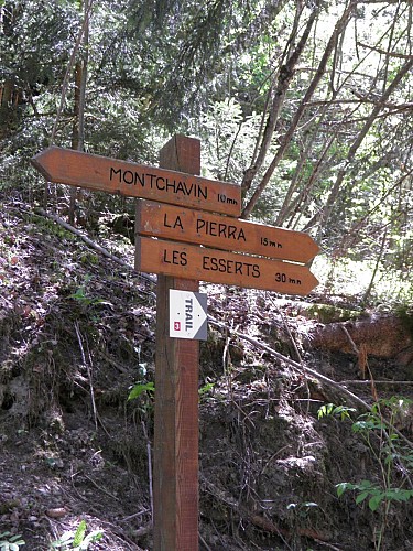 Hiking route: The Chemin de la Pierra