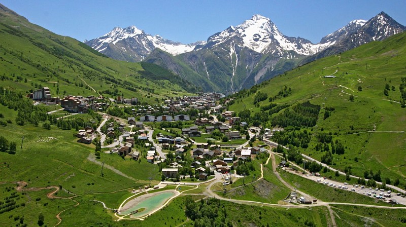 De beklimming van Les 2 Alpes