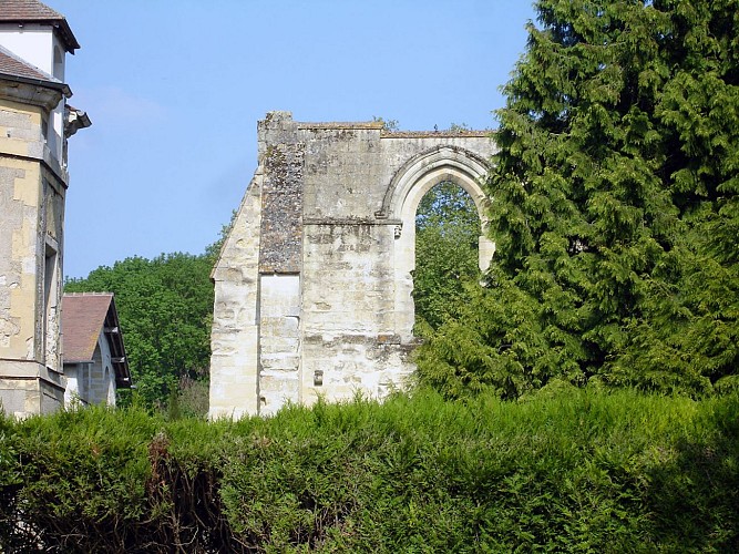 Vestiges abbaye d'Hérivaux