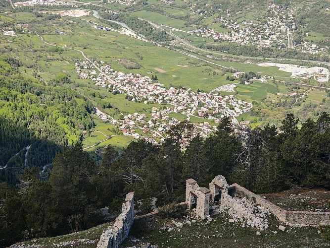 L'ancien fort de la Croix de Bretagne