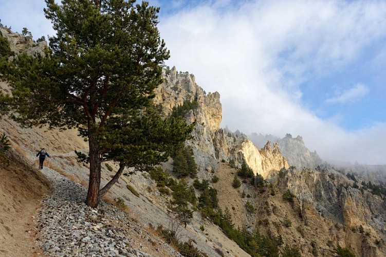 le Tour de Roche Moutte - Cervières