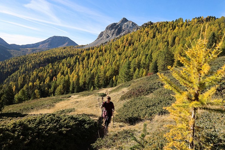 L'ancien fort de la Lausette depuis le Laus_Cervières