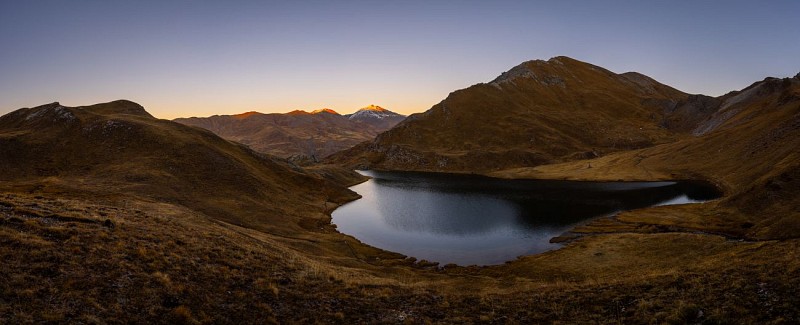 Lac des Cordes from Les Chalps