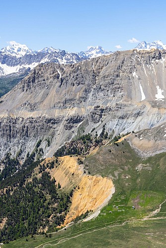 Col des Thures and Lac Chavillon