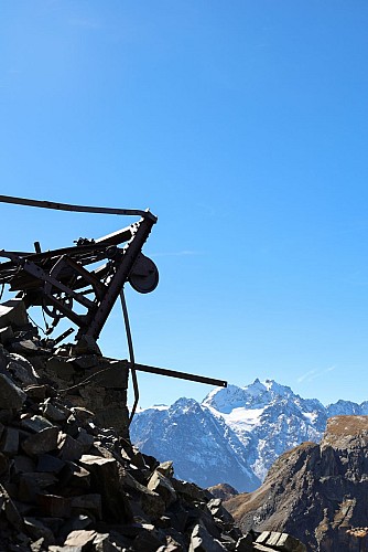 Lac de la Mine and the old Chardonnet mines_Névache