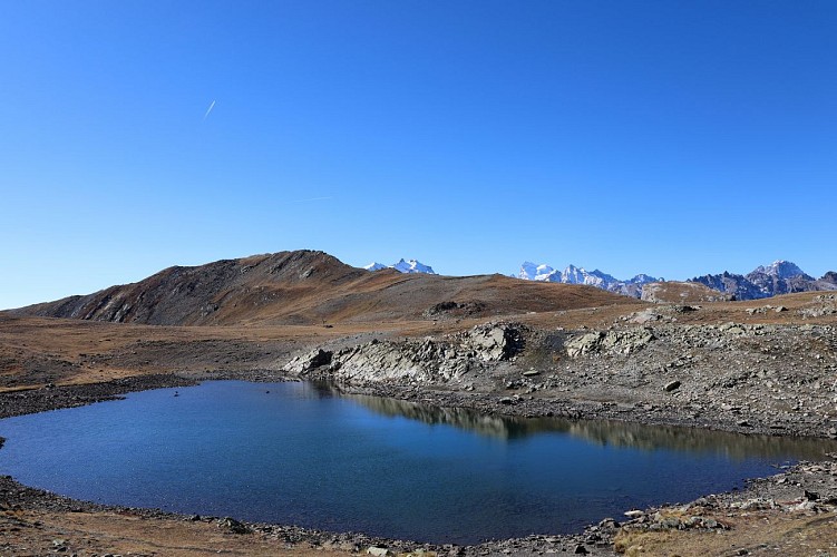 Lac de la Mine and the old Chardonnet mines_Névache