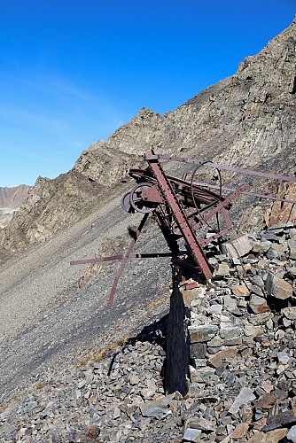 Lac de la Mine and the old Chardonnet mines_Névache