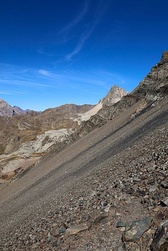 Lac de la Mine et anciennes mines du Chardonnet_Névache