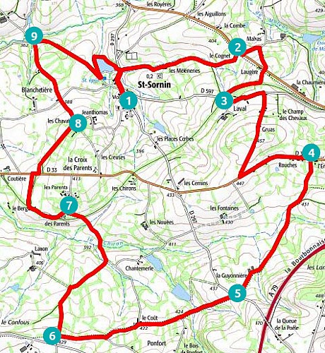 Plan St Sornin no 9 - 2024