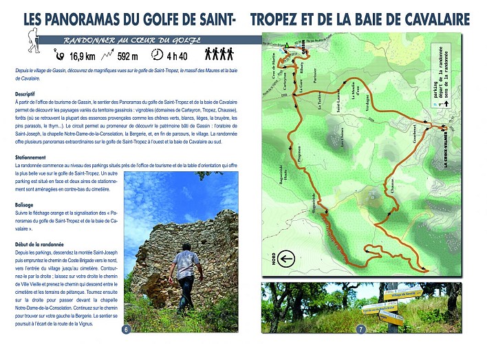 Hiking Panoramas of the Gulf of Saint-Tropez and the Bay of Cavalaire