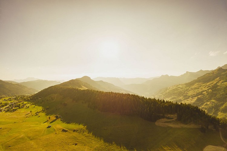 The Head of the Danay by le Grand-Bornand