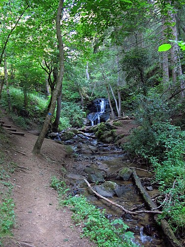 Le sentier de l'Association Pour l'Aménagement des Gorges d'Enval_Enval