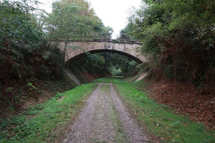 Pont sur la Voie Verte de Chalosse