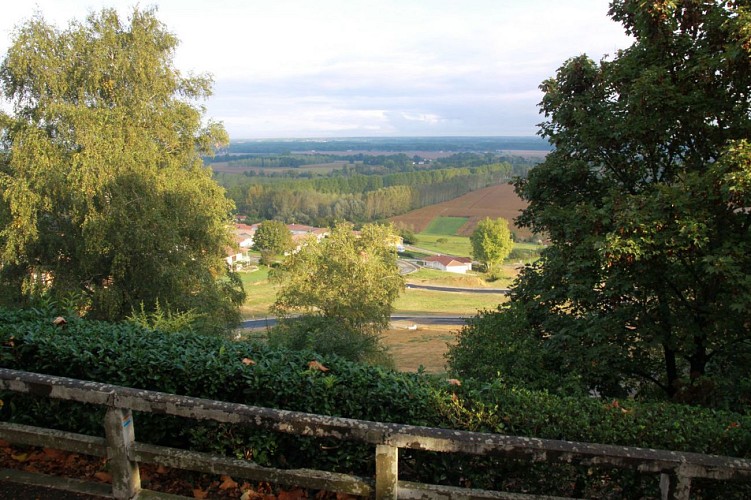 Panorama depuis la place de Chantilly