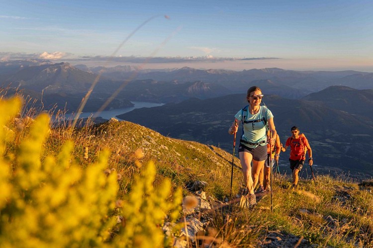 Montée au sommet du Piolit dans le Champsaur