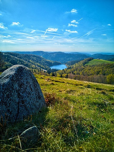 Le sentier des névés du hohneck au kastelberg
