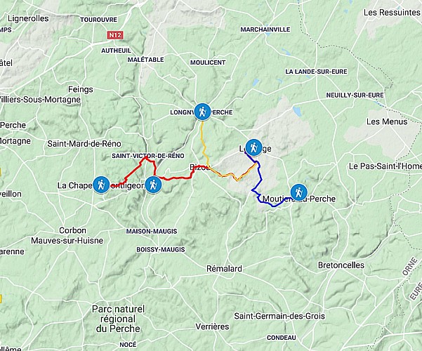 Les Traversées Percheronnes au départ du Mage