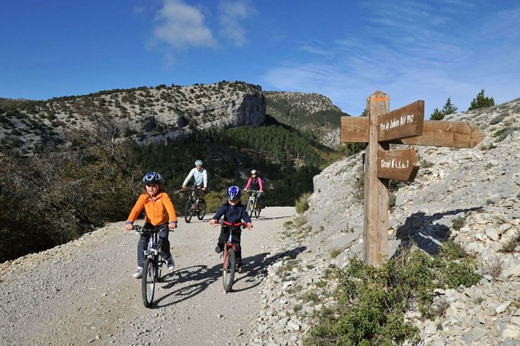 Mountain bike trail "Tour du Grand Cirque de Jubéo"
