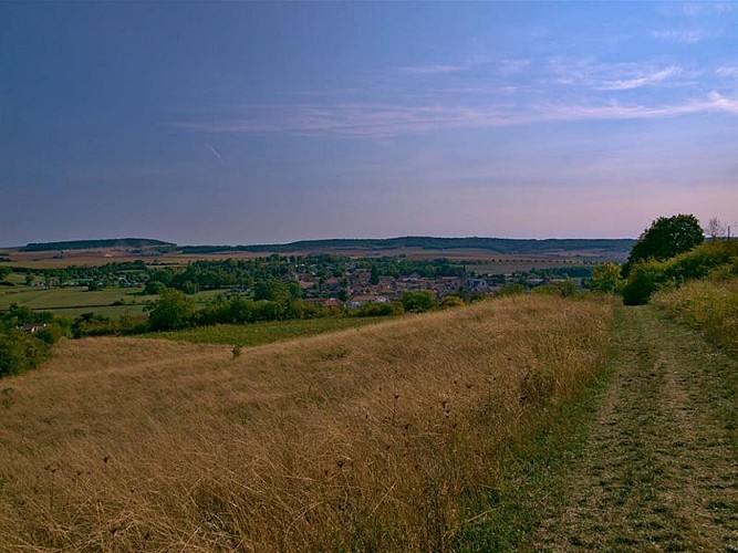 Arrivée sur Vic-sur-Seille