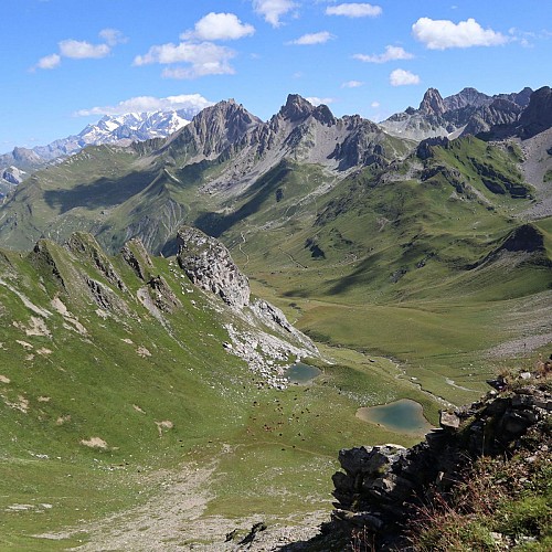 Vallon du Coin depuis le Mont Coin