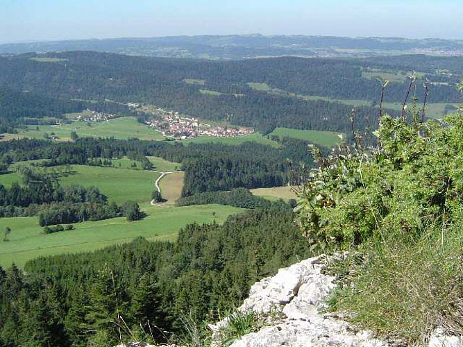 Les Gras - le Nid du Fol - le mont Châteleu