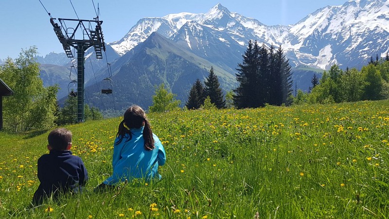 L'Alpage de Porcherey da Saint-Nicolas de Véroce