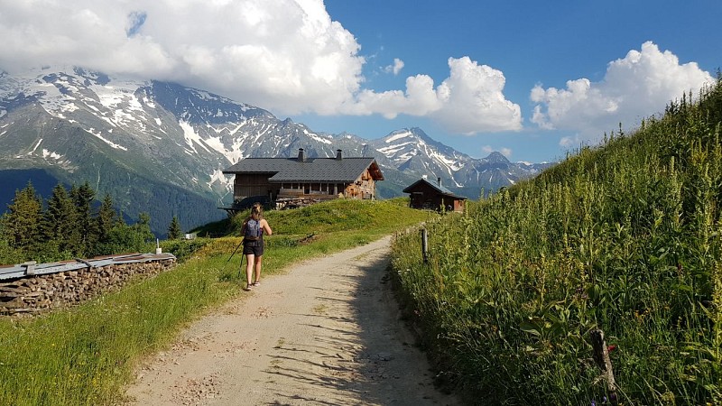 L'Alpage de Porcherey da Saint-Nicolas de Véroce