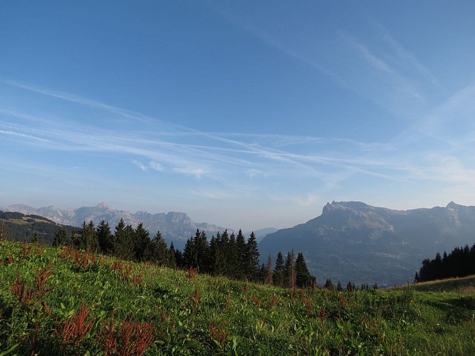 L'Alpage de Porcherey da Saint-Nicolas de Véroce