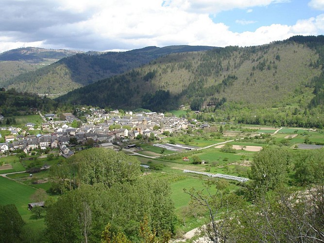 Vue sur Ispagnac