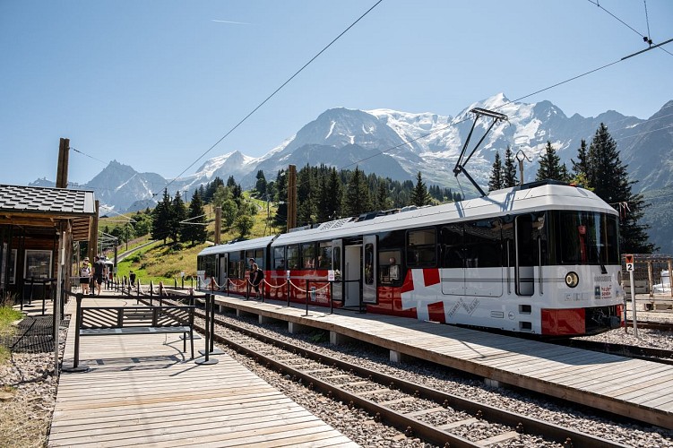 De Col de Voza vanaf Le Crozat_Saint-Gervais-les-Bains
