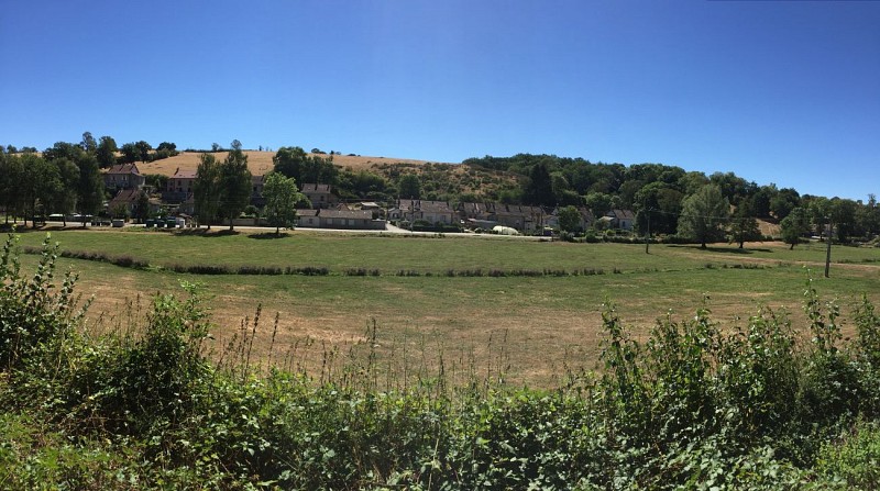 Vue sur les côtes de Cressanges
