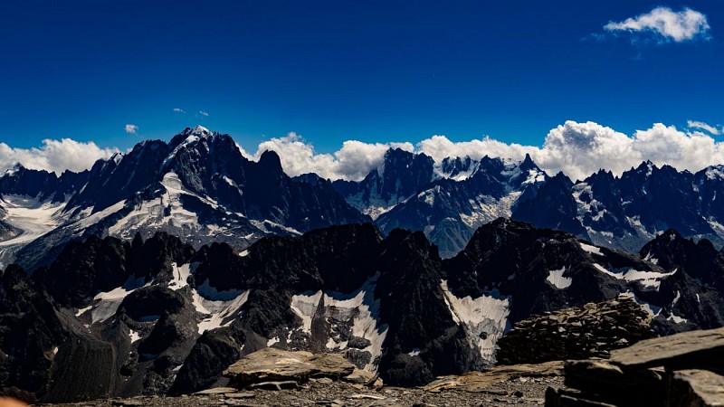 Massif du Mont Blanc du sommet du Buet