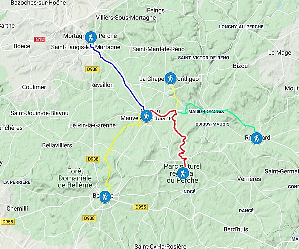 Les Traversées au départ de Mauves-sur-Huisne