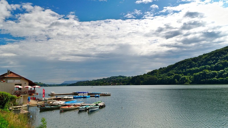 Lac de Paladru en Isère