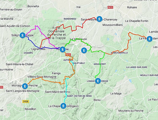 Les Traversées Percheronnes au départ de Tourouvre