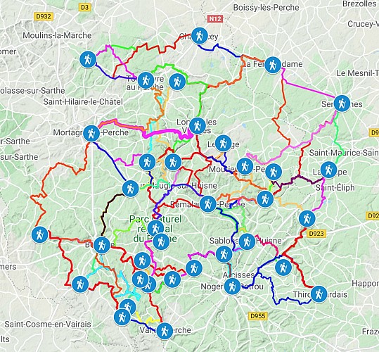Toutes les Traversées Percheronnes