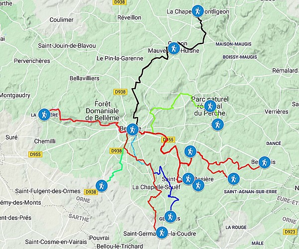 Les Traversées au départ de Bellême