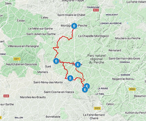 Les Traversées au départ de La Perrière