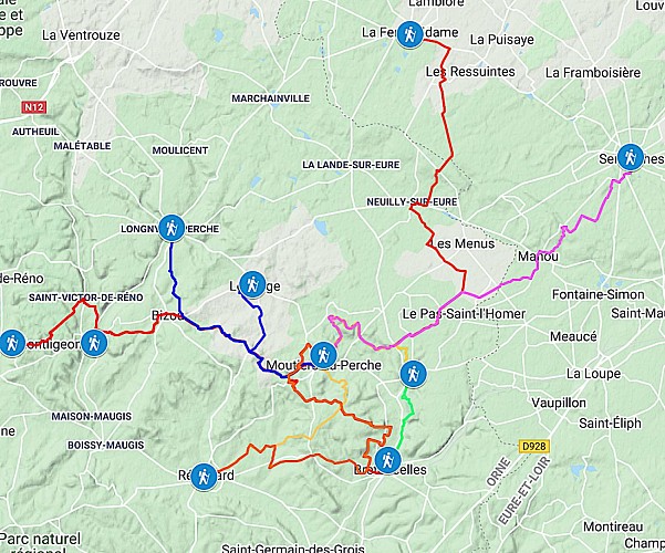 Les Traversées au départ de Moutiers-au-Perche