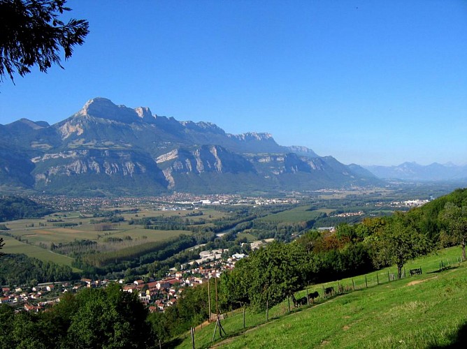 Vallée du Grésivaudan en Isère