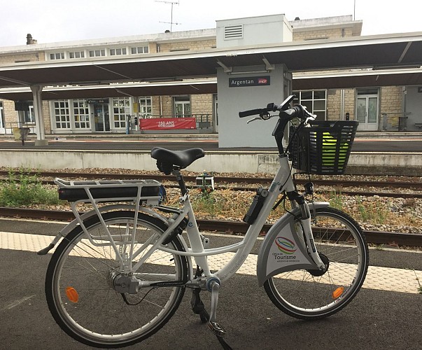 Argentan - Caen en train / Caen - Ouistreham à vélo
