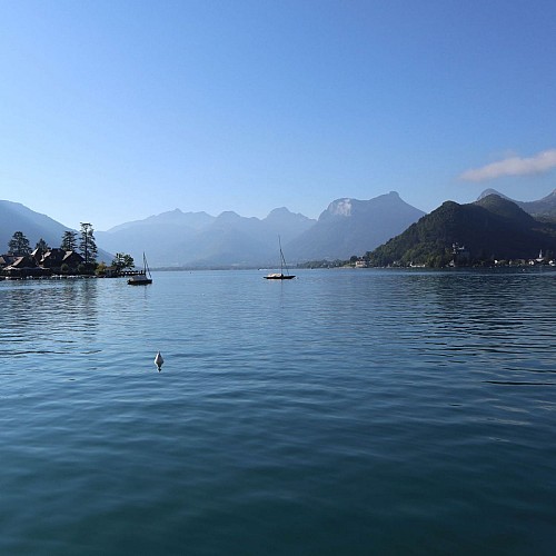 le lac depuis Talloires