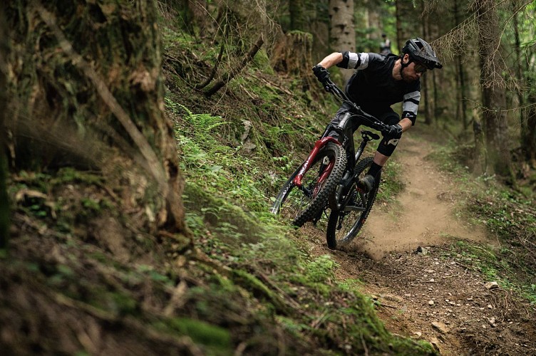 Mountainbike route - La Déchaînée (Enduro)