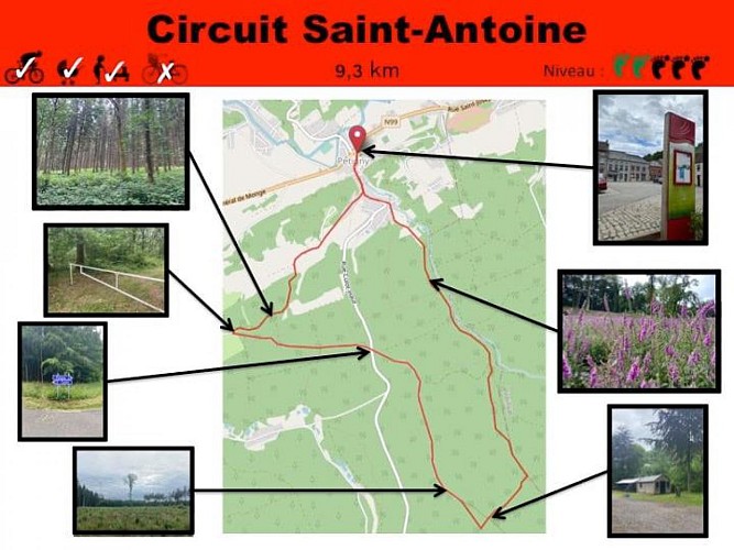 55 Circuit Saint-Antoine - balise rouge