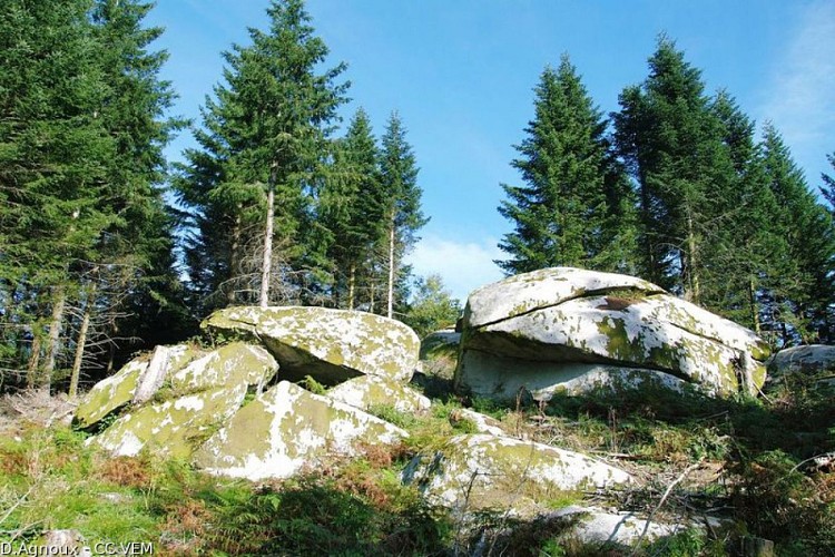 Les rochers de Chaveroche