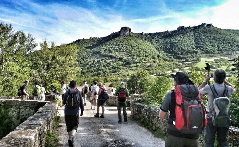 Le départ vers le Roc Nantais