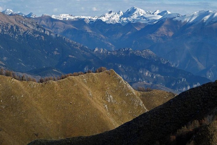 Randonnée Marguareis. Le Marguareis, (2651 m), depuis Déa au mois de novembre.