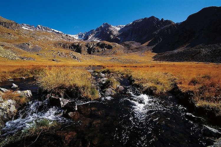 Randonnée Tinée. Le Plan de Ténibre en Haute-Tinée, (2330 m).